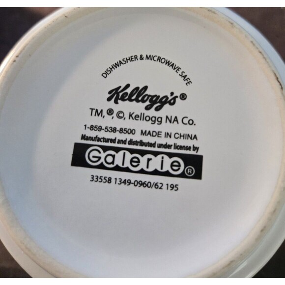 Kellogg's Fruit Loops Coffee Mug Cup Follow Your Nose Toucan Sam Cereal - Picture 4 of 4